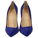 Christian Louboutin Electric Blue Corneille Pumps