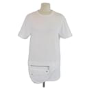 Dior Homme White Built In Saddle Pocket T-Shirt - Christian Dior