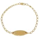 Balenciaga Gold Tone Everyday Bracelet