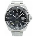TAG Heuer Aquaracer WAY201A Black Dial Men's Watch - Tag Heuer