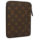 LOUIS VUITTON Monogram Document case Clutch Bag Vintage LV Auth 130078 - Louis Vuitton