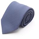 Gravata de seda azul marinho Hermès
