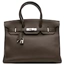 Hermès Brown Togo Birkin Retourne 35