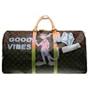 LOUIS VUITTON Keepall Bag in Brown Canvas - 100230 - Louis Vuitton