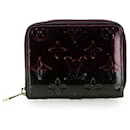 Louis Vuitton Purple Monogram Vernis Zippy Coin Purse
