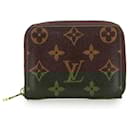 Louis Vuitton Brown Monogram Zippy Coin Purse