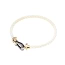 Fred Force 10 LM Large Size Half Diamond Charm Bracelet