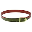 LOUIS VUITTON Epi Ceinture Classic Belt 35.4"" Brown LV Auth bs27757 - Louis Vuitton