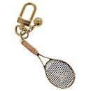 LOUIS VUITTON Bijou Sack LV Serve Key Ring Gold Tone M00839 LV Auth 116011 - Louis Vuitton