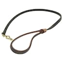 LOUIS VUITTON Monogram Less Baxter MM Dog Leash M58056 LV Auth am5613V - Louis Vuitton