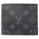 Louis Vuitton Monogram Eclipse Bi-fold Wallet