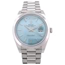 ROLEX DAY DATE PLATINUM WATCH 228206 40MM AUTOMATIC 2021 +BOX - Rolex