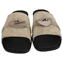 Hermes Beige Gabriel Sandals - Hermès