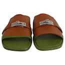 Hermes Naturel Gabriel Sandals - Hermès