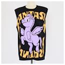 Stella McCartney x Disney Black Fantasia Print Shoulder Padded Sleeveless Shirt - Autre Marque