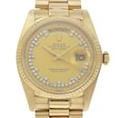 Rolex Day-Date 18K Yellow Gold Wristwatch