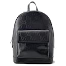Gucci GG Embossed Leather Backpack