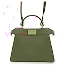 Fendi Peekaboo I See You Small Leather Handbag