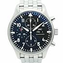 IWC Schaffhausen Pilot IW377710 Men's Black Dial Watch