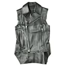 REIJI HARIMOTO Cowhide Leather Vest - Autre Marque