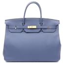 Hermès Blue Togo Birkin Retourne 40
