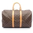 Louis Vuitton Keepall 45 Monogram Boston Bag