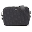 Dior Oblique Nylon Leather Shoulder Bag - Christian Dior