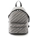 Dior Oblique Jacquard Canvas Leather Backpack - Christian Dior