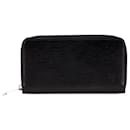Louis Vuitton Black Epi Zippy Long Wallet