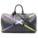 Louis Vuitton Leather Keepall Bandouliere 50 Bag