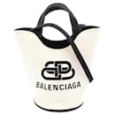 Balenciaga Wave XS Canvas Handbag