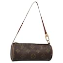 LOUIS VUITTON Monogram Papillon Pouch LV Auth 132871 - Louis Vuitton