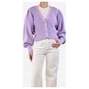 Remain Birger Christensen Pastel lilac knit cardigan - size UK 10 - Autre Marque