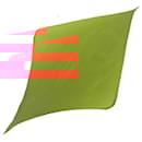 Écharpe en soie plissée Hermès en orange