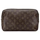 Louis Vuitton Brown Monogram Toiletry Pouch 28