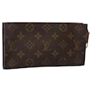 LOUIS VUITTON Monogram Bucket GM Accessory Pouch LV Auth th6236 - Louis Vuitton