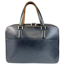 Louis Vuitton Monogram Matte Malden Navy Leather Tote Bag