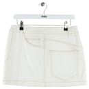 White cotton mini skirt - Autre Marque