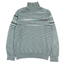 Missoni Striped Pattern Cashmere Silk Knitwear - Autre Marque