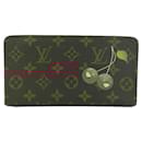 Louis Vuitton Monogram Cherry Porte Monnaie Zip Wallet