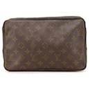 Louis Vuitton Brown Monogram Trousse Toilette 28