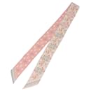 LOUIS VUITTON Bando BB Flowers Forever Scarf Silk Pink M77683 LV Auth 133297 - Louis Vuitton