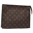 LOUIS VUITTON Monogram Poche Toilette 26 Pouch M47542 LV Auth 135896 - Louis Vuitton