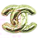 Chanel Coco Mark Matelasse Brooch