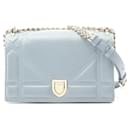 Dior Blue Small Calfskin Diorama Flap