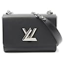 Louis Vuitton Twist MM Epi Noir Leather Shoulder Bag