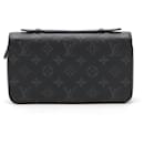 Louis Vuitton Monogram Eclipse Zippy XL Wallet Clutch