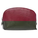 LOUIS VUITTON Epi Pochette Cosmetic PM Pouch Fuchsia M40641 LV Auth 133170 - Louis Vuitton