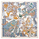 Hermès Carré 90 "DUELS ONIRIQUES" 100% Silk Scarf in Multicolor
