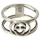 GUCCI Interlocking G Open Hand Ring in Sterling Silver - Gucci